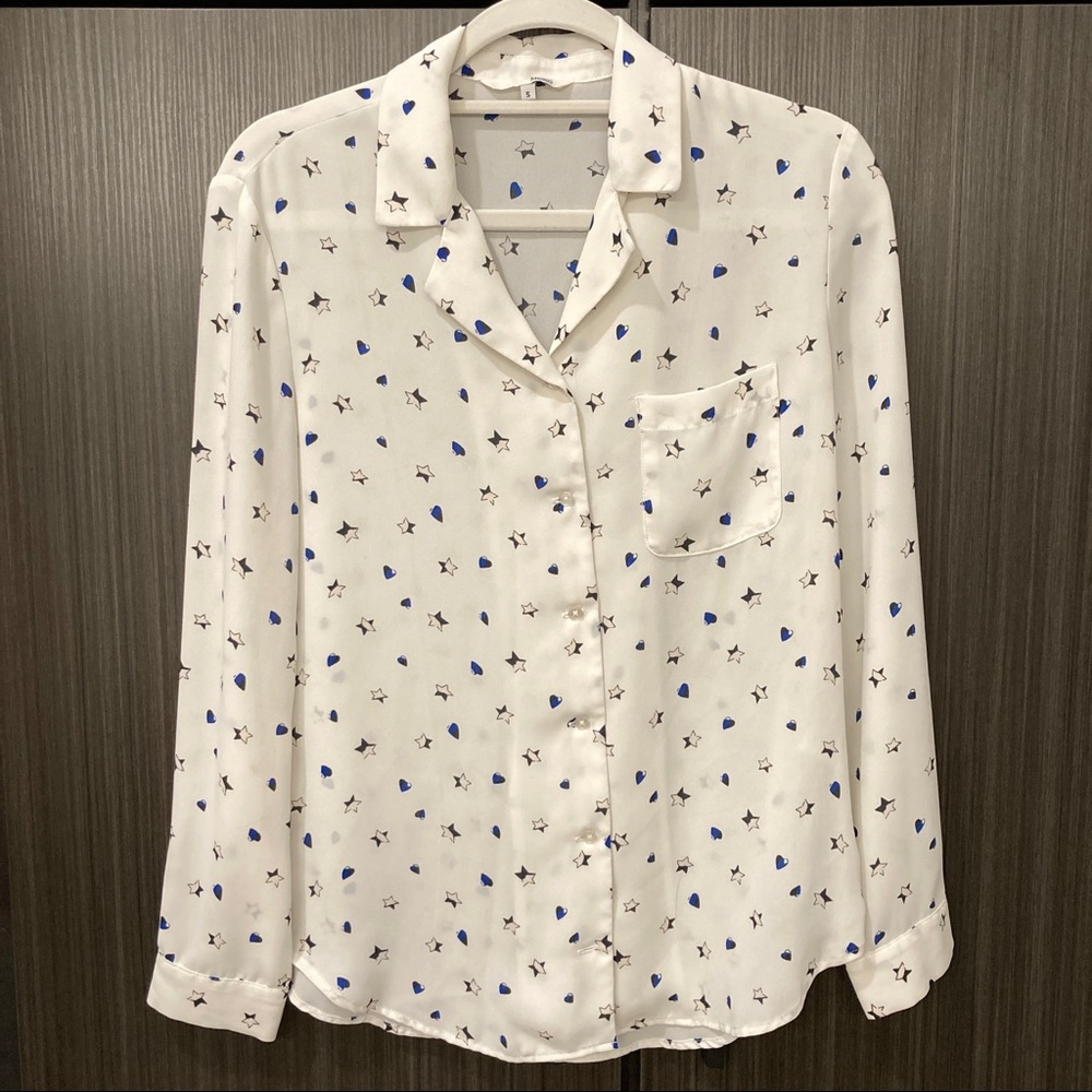 Mixxo star pattern blouse